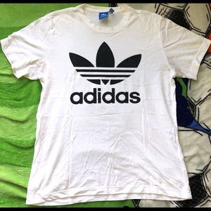 Adidas Trefoil white Tee